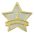 Year of Service Star Pin - 2 Year